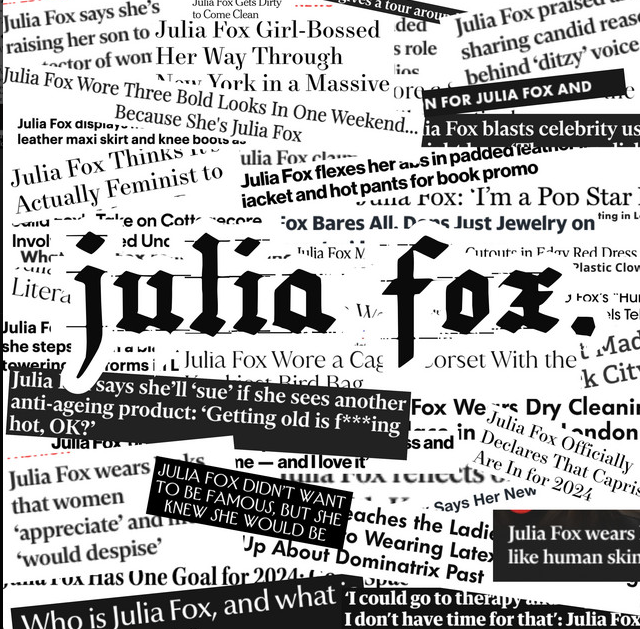 EMM, "Julia Fox."