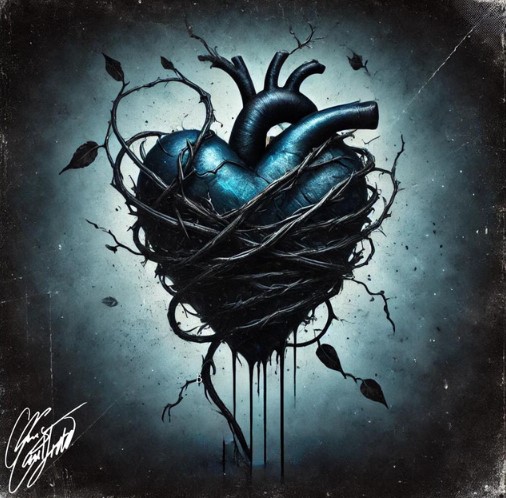 Chris Caulfield, "Black and Blue"