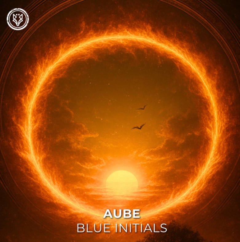 Blue Initials, "Aube"