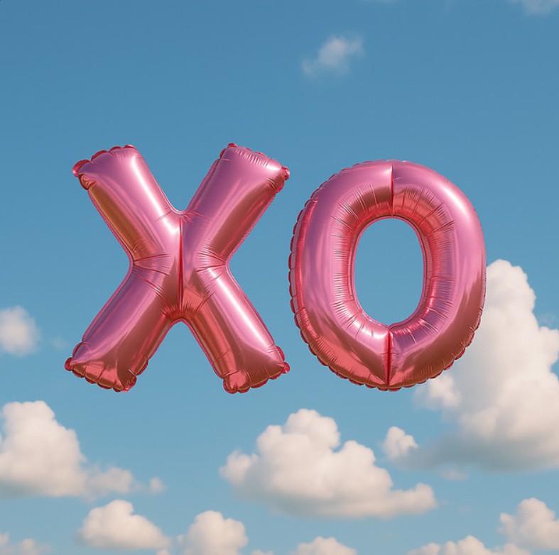 Noelle Harlow, Pete Cho, "xo"