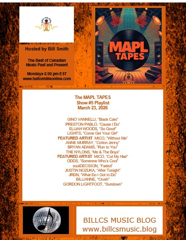 GINO VANNELLI, “Black Cars” PRESTON PABLO, “Cause I Do” ELIJAH WOODS, “So Good” LIGHTS, “Come Get Your Girl” FEATURED ARTIST MICO, “Without Me” ANNE MURRAY, “Cotton Jenny” BRYAN ADAMS, “Run to You” THE NYLONS, “Me & The Boys” FEATURED ARTIST MICO, “Cut My Hair” ODDS, “Someone Who’s Cool” soulDECISION, “Faded” JUSTIN NOZUKA, “After Tonight” JRDN, “What Do I Got to Do” BILLIANNE, “Crush” GORDON LIGHTFOOT, “Sundown” 