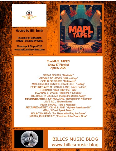 GREAT BIG SEA, “Mari-Mac” VIRGINIA TO VEGAS, “Million Ways” COEUR DE PIRATE, “Mélancolie” MIKE DEMERO, DYNORO, SAM FELDT, “Calling” FEATURED ARTIST JON MULLANE, “Moon on Fire” TORONTO, “Start Tellin’ the Truth” SUZANNE STEVENS, “Make Me Your Baby” THE RAES, “A Little Lovin’ (Keeps the Doctor Away)” FEATURED ARTIST JON MULLANE, “Remember in November LOVE INC., “Broken Bones” REMY SHAND, “Take a Message” FEATURED ARTIST JON MULLANE, “My New American Girl” MELØ, “I Don’t Speak French” MOUNTAIN HEAD, “For Those Who Play the Game” KIESZA, PHILIPPE SLY, “Phantom of the Dance Floor” 