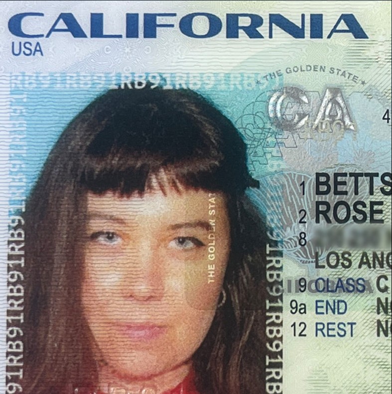Rose Betts, "Goodbye California"